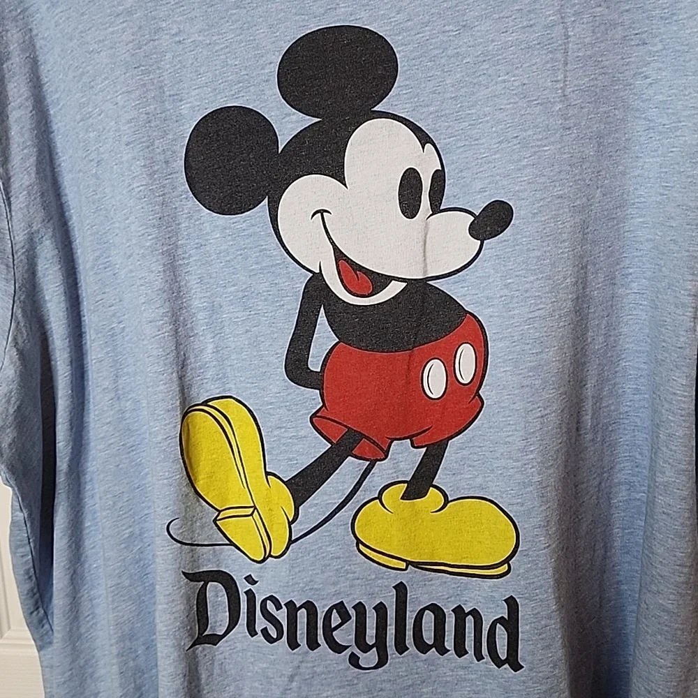 Disneyland Park Mickey Mouse Classic Ringer Adult Unisex Short Sleeve Size XL